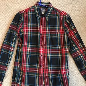 J Crew Flannel Button Down Shirt